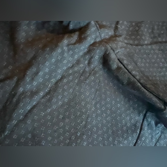 Anne Klein Textured Skinny Black Dress Pant - Picture 3 of 7